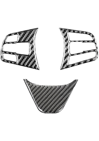 Bmw X1 F48 2016-2022 X2 F39 2018-2022 Araba Direksiyon Simidi Kapağı Döşeme Iç Aksesuarlar Için Karbon Fiber (Yurt Dışından)