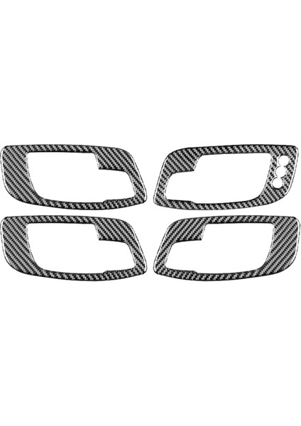 Dodge Charger Chrysler 300 2015-2023 Iç Kapı Kolu Kase Kapağı Döşeme Iç Aksesuarlar Lhd Için Karbon Fiber (Yurt Dışından)