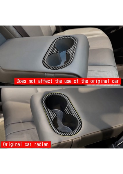Hyundai Kona 2024+ Araç Iç Aksesuarları Için Araç Arka Koltuk Su Bardağı Tutucu Paneli Trim Çerçevesi A (Yurt Dışından) modelleri