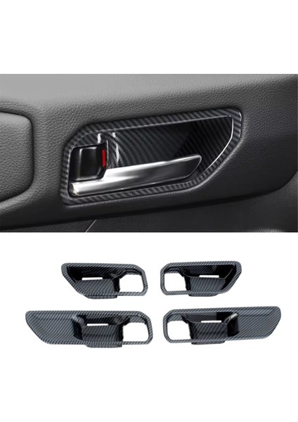 Toyota Land Cruiser 250 Prado LC250 2024 Araba Iç Kapı Kase Kapağı Döşeme Iç Aksesuarlar Karbon Fiber (Yurt Dışından) modelleri