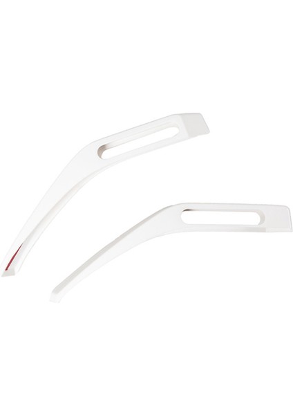 Araba Kaputu Trail Sight Kapağı Dekorasyonu Kaput Menteşe Kapağı Döşeme Ford Bronco 2021-2024 Dış Aksesuarlar Beyaz (Yurt Dışından)