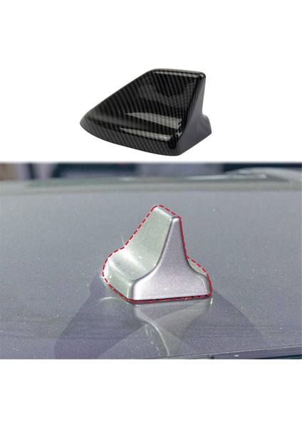 Ford Mustang 2024 Dış Aksesuarlar Karbon Fiber Için Köpekbalığı Yüzgeci Şeklinde Tavan Anteni Kapağı Dekor Döşemesi (Yurt Dışından) fırsatları