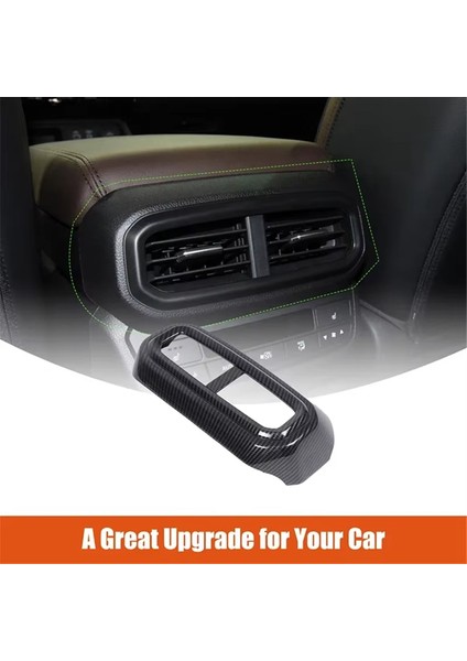 Honda Pilot 2023 2024 Abs Karbon Fiber Araba Arka Hava Havalandırma Çıkışı Çerçeve Kapağı Trim Sticker Aksesuarları (Yurt Dışından) fiyatları