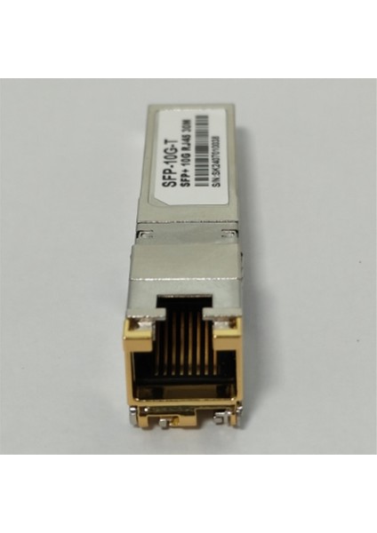 10G Sfp + RJ45 30M Kendi Kendine Uyarlamalı 10G/5G/2.5G Optik Modül Cisco, Mikrotik, Ethernet Optik Anahtarı ile Uyumlu (Yurt Dışından)