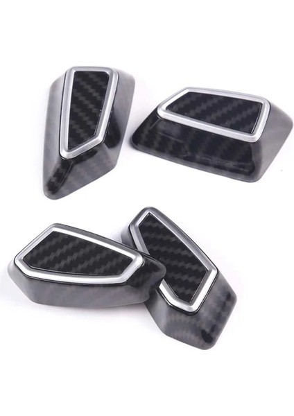 Bmw 1 3 4 5 Serisi X3 X5 X6 F20 F30 F36 F46 F10 F25 F15 Araba Koltuğu Ayarlama Düğmesi Kapağı Trim Aksesuarları, B (Yurt Dışından) fırsatları