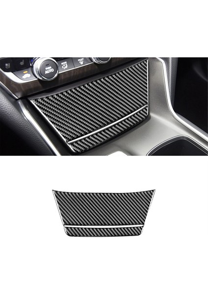 Honda Accord 10TH 2018-2022 Için Karbon Fiber Orta Kontrol Saklama Kutusu Kapağı Trim Aksesuarları Lhd (Yurt Dışından) modelleri