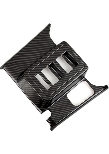 Ford Bronco 2021-2024 Aksesuarları Karbon Fiber Için Cam Kaldırma Anahtarı Kontrol Paneli Kapağı Döşemesi (Yurt Dışından)