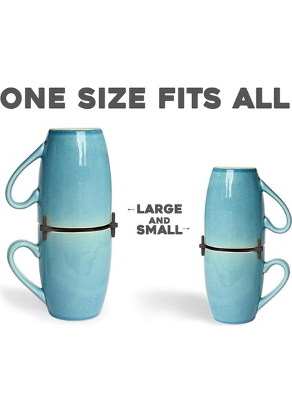 6 Adet Kahve Kupası Düzenleyici Depolama Istifleyici Mutfak Dolabı Bardaklar Için Istiflenebilir Raf Gadget Renk Genişletilebilir Raf (Yurt Dışından) fiyatları