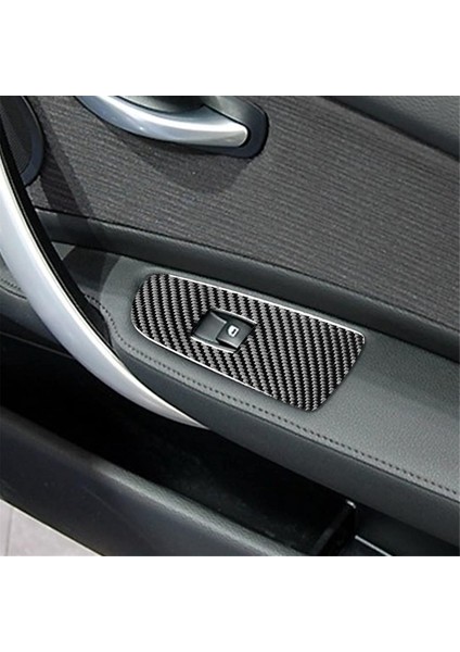 Bmw 1 Serisi E87 E81 E82 2008-2013 Cam Kaldırma Anahtarı Paneli Kapağı Döşeme Iç Aksesuarlar Lhd Için Karbon Fiber (Yurt Dışından) fırsatları