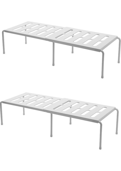 Teleskopik ve Istiflenebilir Raf Çerçevesi Mutfakta Yerden Tasarruf Sağlayan Raf Ev Oturma Odası Yurt Depolama Rafı (Yurt Dışından)