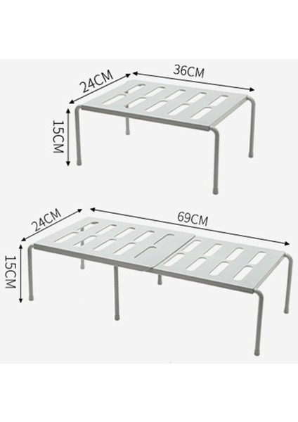 Teleskopik ve Istiflenebilir Raf Çerçevesi Mutfakta Yerden Tasarruf Sağlayan Raf Ev Oturma Odası Yurt Depolama Rafı (Yurt Dışından) fiyatları