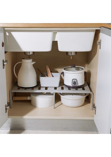 Teleskopik ve Istiflenebilir Raf Çerçevesi Mutfakta Yerden Tasarruf Sağlayan Raf Ev Oturma Odası Yurt Depolama Rafı (Yurt Dışından) modelleri