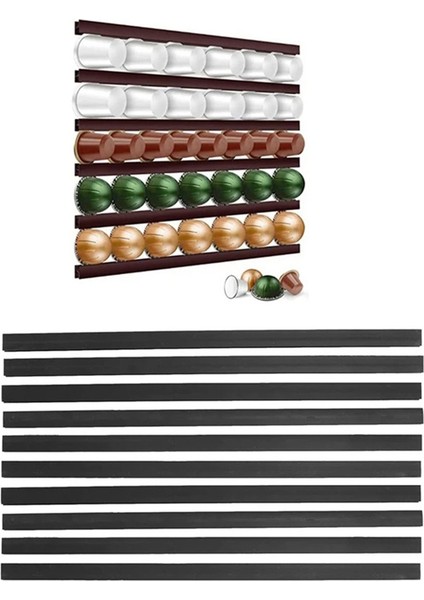 Nespresso Green Mountain Solimo Kahve Kapsül Tutucu Için 10 Adet Kahve Kapsülleri Cafe Kapsülleri Raf Kapsül Depolama Rafları, B (Yurt Dışından)