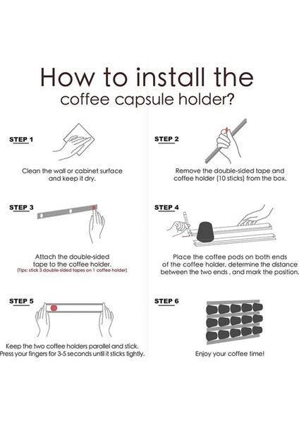 Nespresso Green Mountain Solimo Kahve Kapsül Tutucu Için 10 Adet Kahve Kapsülleri Cafe Kapsülleri Raf Kapsül Depolama Rafları, B (Yurt Dışından) modelleri