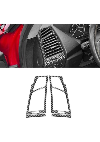 Bmw 1 Serisi E87 E81 E82 2008-2013 Için Karbon Fiber Gösterge Paneli Yan Hava Menfezi Çıkışı Çerçeve Döşeme Iç Aksesuarlar (Yurt Dışından) modelleri