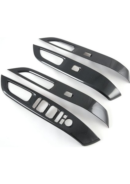 Hyundai Tucson L Nx4 2021-2022 Karbon Fiber Lhd Için Araba Pencere Camı Kaldırma Trim Kapağı Çıkartmaları (Yurt Dışından) modelleri