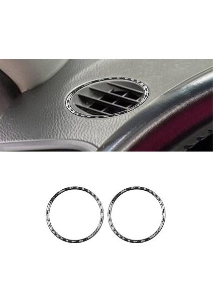 Honda Acura Tsx 2004-2008 Gösterge Paneli Sol Sağ Hava Çıkış Havalandırma Kapağı Döşeme Iç Aksesuarlar Için Karbon Fiber (Yurt Dışından) modelleri