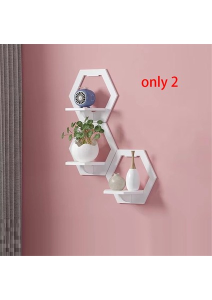 6 Taraflı Duvar Rafı Delinmeyen Duvara Monte Raf Yatak Odası Balkon Yatak Başucu Duvar Ev Dekorasyonu (Yurt Dışından) fiyatları