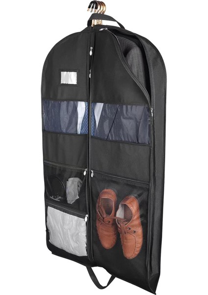 Seyahat ve Depolama Için Saklama Çantaları, Büyük Ağ Cepler, Dolap Düzenleyici, Birden Fazla Takım Elbise ve Aksesuar Için Uygun (Yurt Dışından)