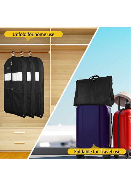 Seyahat ve Depolama Için Saklama Çantaları, Büyük Ağ Cepler, Dolap Düzenleyici, Birden Fazla Takım Elbise ve Aksesuar Için Uygun (Yurt Dışından) fırsatları
