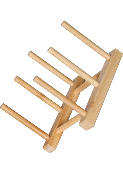 Mutfak Düzenleyici Tencere Kapağı Tutucu Bambu Saklama Rafı Çok Işlevli Tabak Plaka Tava Kesme Tahtası Standı Kitaplık (Yurt Dışından) fırsatları