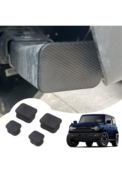 Ford Bronco 2021-2024 2/4 Kapı Dış Aksesuarlar Stoper Koruma Kapağı Için Çarpma Çubuğu Uç Kapakları Ön Aks Tapası (Yurt Dışından) fırsatları