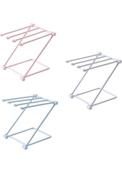 Bulaşık Bezi Tutucu, Katlanabilir Dikey Bez Rafı, Mutfak Havlu Rafı, Bulaşık Bezi Saklama Rafı (Yurt Dışından)