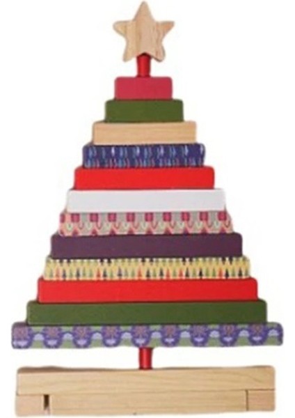 Ahşap Noel Ağaçları Figürler Noel Dekorasyonları Ev Aksesuarları Döndürülebilir Minyatürler Estetik Oda Dekoru (Yurt Dışından) modelleri