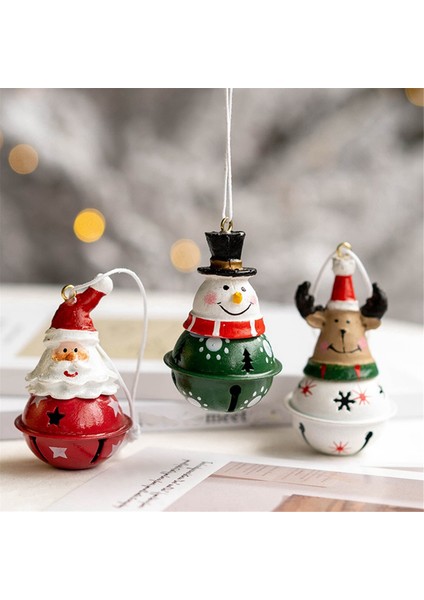 Neşeli Noel Süsleri Dekorasyon Noel Baba Geyik Ayı Asılı Noel Ağacı Kolye Hediye Ev Tatil Dekoru (Yurt Dışından) fırsatları