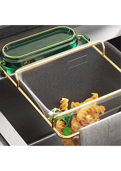 B-Mutfak Lavabo Filtre Rafı Katlanabilir Lavabo Süzgeci Köşe Filtre Ağ Torba Rafı (Yurt Dışından) fırsatları