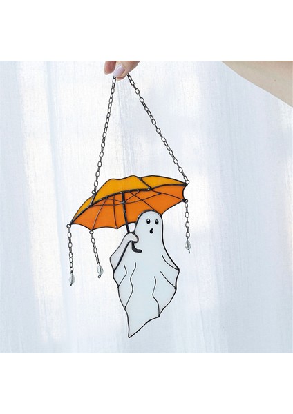 Şemsiyeli Komik Cadılar Bayramı Hayaleti Suncather Cadılar Bayramı Dekoru, Duvar Güneş Tutucusu (Yurt Dışından) modelleri