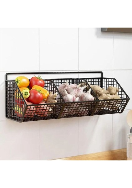 Mutfak Rafı Duvara Monte Baharat Sebze ve Meyve Depolama Rafı Duvar Drenaj Sepeti Delme Gerektirmeyen (Yurt Dışından) modelleri
