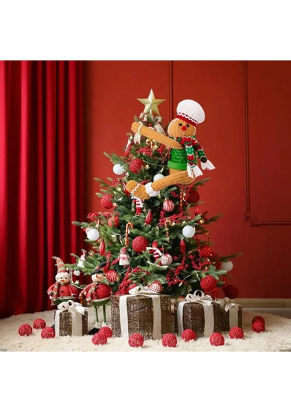 Zencefilli Noel Süsleri Dekoratif Noel Kolye Mutfak Ev Dekoru Noel Ağacı Süsleri Tatil (Yurt Dışından) fırsatları