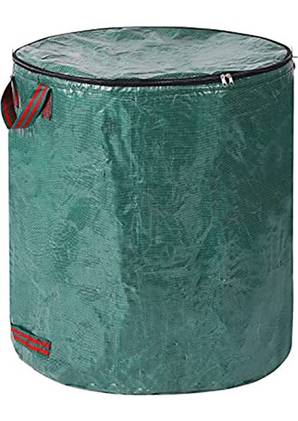 Kapaklı Bahçe Yaprağı Torbası Bahçe Yaprağı Çöp Toplama Torbası Tekrar Kullanılabilir Atık Torbaları Su Geçirmez ve Yırtılmaya Dayanıklı, B (Yurt Dışından)