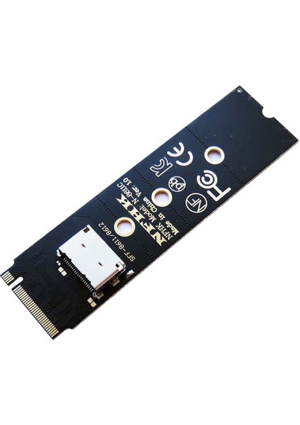 M.2 Nvme - Oculink SFF-8611 SFF-8612 Adaptörü Yerleştirme Istasyonu Genişletme Harici Grafik Kartı Aksesuarları (Yurt Dışından)