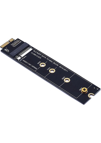 M.2 Ngff Sata SSD Adaptörü MacBook Air 2010 2011 A1369 A1370 M2 SSD Dönüştürücü Kart Desteği 2230 2242 2260 2280 M2 SSD (Yurt Dışından)