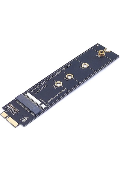 M.2 Ngff Sata SSD Adaptörü MacBook Air 2010 2011 A1369 A1370 M2 SSD Dönüştürücü Kart Desteği 2230 2242 2260 2280 M2 SSD (Yurt Dışından)