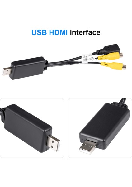 Android Sistem Için USB Arayüzü Rca Video Çıkış Adaptörü Araba Radyo Multimedya Oynatıcı Video Av Çıkışı Bağlantısı (Yurt Dışından)