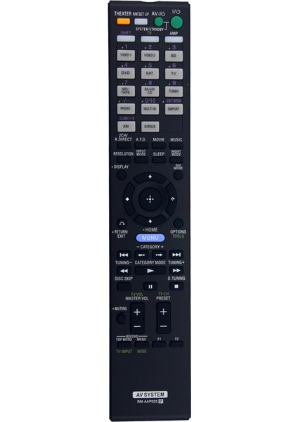 Uzaktan Kumanda RM-AAP025 Sony Av Alıcı Sistemi STR-DA2400ES Için Yedek (Yurt Dışından)
