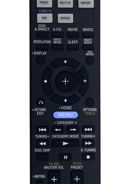 Uzaktan Kumanda RM-AAP025 Sony Av Alıcı Sistemi STR-DA2400ES Için Yedek (Yurt Dışından) modelleri