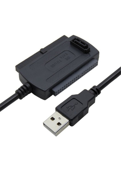 Usb'den Ide Sata Adaptör Dönüştürücü Sata 2.5 3.5 Inç Sabit Disk Disk Adaptör Kablosu Pc Dizüstü Bilgisayar Için (Yurt Dışından)