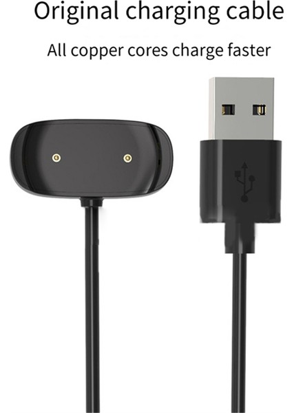 Akıllı Saat Manyetik Dock Şarj Kablosu USB Manyetik Şarj Kablosu Adaptörü Amazfit Gtr2/gts2/gtr 2e/gts 2e Için (Yurt Dışından)