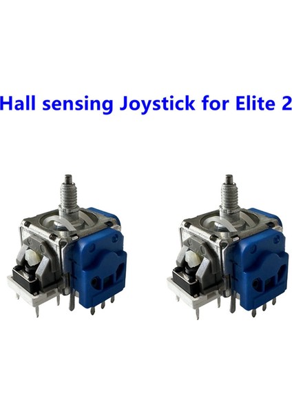 2 Adet Hall Sensör Etkili Joystick Xbox One Elite Serisi 2 Elite 2 Kontrolcüleri Sol/sağ 3D Analog Başparmak Çubuğu (Yurt Dışından)