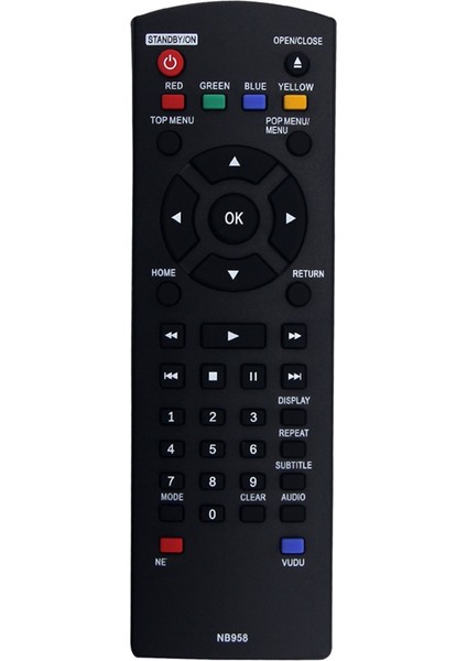 NB958 Uzaktan Kumanda Magnavox Blu-Ray Disk DVD Oynatıcısı MBP5210 MBP5210F/F7 MBP5220F MBP5220F/F7 MBP5210F F7 ile Değiştirildi (Yurt Dışından)