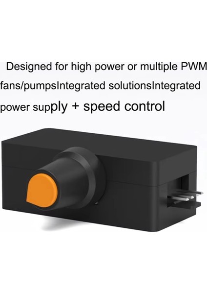 Pwm Hız Kontrol Cihazı 12V 4pin Şiddetli Fan Regülatörü Pd Qc Hızlı Şarjlı Dıy Su Soğutmalı Soğutucu 1 Ila 3 Adaptör Kablosu ile (Yurt Dışından)