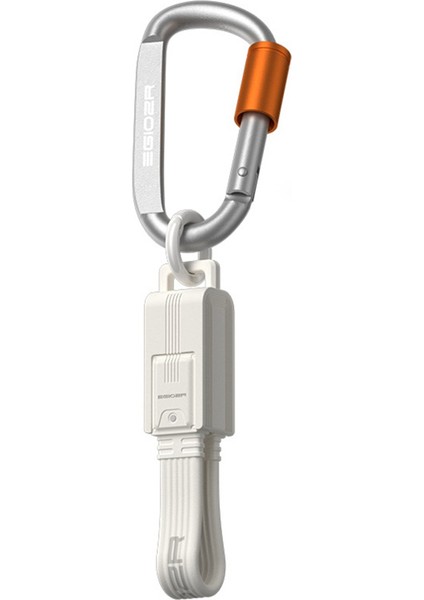 Egıozr Usb4 Veri Kablosu Taşınabilir Anahtarlık Seti 40 Gbps USB C'den Tip C'ye Kablo Pd 240 W Thunderbolt 3/4 iPhone 15 Pro Beyaz (Yurt Dışından)