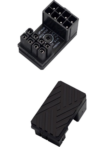 Grafik Kartı Güç Kaynağı Adaptörü Dirsek 180°, Gpu Psu Direksiyon Konnektörü Pcı-E 8pin Döner Kablolama Artefaktı PH38B+ (Yurt Dışından) fırsatları