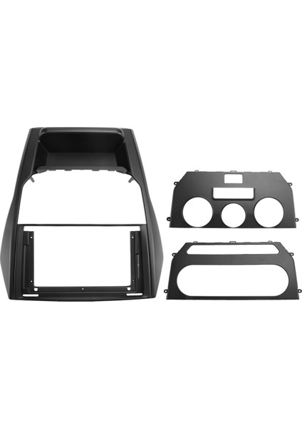 Mahindra Scorpio S6 2018+ Gösterge Paneli Kiti Için Araba Fasya Radyo Paneli Facia Konsol Çerçeve Adaptörü Gps Plaka Kapağını Takın (Yurt Dışından) fiyatları