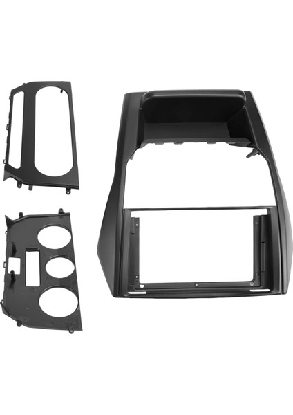 Mahindra Scorpio S6 2018+ Gösterge Paneli Kiti Için Araba Fasya Radyo Paneli Facia Konsol Çerçeve Adaptörü Gps Plaka Kapağını Takın (Yurt Dışından) modelleri