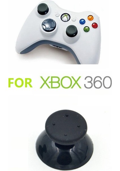 50 Adet 3D Analog Joystick Başparmak Çubuğu Tutma Kapağı Düğme Onarım Parçası Kapağı Başparmak Çubuğu Xbox 360 Denetleyicisi Için Yedek (Yurt Dışından)